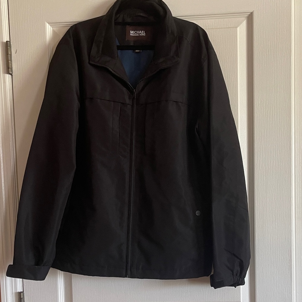 Michael Kors Men's Black Lightweight Jacket